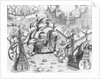 Johannes Staden Fights With French Ships and Indians in Brazil by Theodor de Bry From America by Anonymous