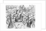Johannes Staden Fights With French Ships and Indians in Brazil by Theodor de Bry From America by Anonymous