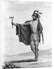 Portrait of Kaskaskia Indian by Anonymous