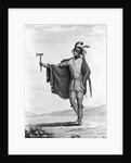 Portrait of Kaskaskia Indian by Anonymous