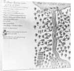 Map of Outagamis Lake and River by Anonymous