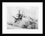 Sailing Ships in Alaskan Ice by Anonymous