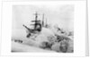 Sailing Ships in Alaskan Ice by Anonymous