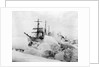 Sailing Ships in Alaskan Ice by Anonymous