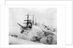 Sailing Ships in Alaskan Ice by Anonymous
