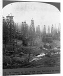 Oil Rigs Near Los Angeles, California by Anonymous