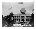 Hawaiian Island Annexation Ceremony by Anonymous