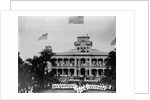Hawaiian Island Annexation Ceremony by Anonymous
