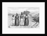 Engraving of Yaqui Indians by Corbis