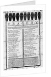 Black-Bordered Elegy for Drowning Victims by Anonymous