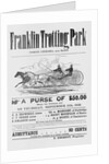 Ad for Trotter Races by Anonymous