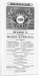 Broadside Listing Boston Republican Ticket by Anonymous