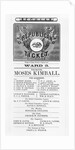 Broadside Listing Boston Republican Ticket by Anonymous