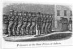 Prisoners at the States Prison at Auburn (New York; c. 1840) Eng. In John W. Barber, Historical Collections of the State of New York, p. 67. (F119.B24 by Anonymous