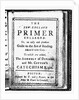 Title Page of New England Primer by Anonymous