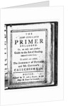 Title Page of New England Primer by Anonymous