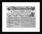 Join Or Die Issue of Massachusetts Sun by Anonymous