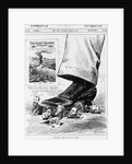 Engraving "Congress Puts its Foot Down" by Anonymous
