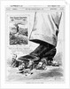 Engraving "Congress Puts its Foot Down" by Anonymous
