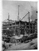 Construction of the Woolworth Building, New York by Anonymous