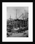Construction of the Woolworth Building, New York by Anonymous