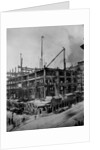 Construction of the Woolworth Building, New York by Anonymous