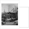 Construction of the Woolworth Building, New York by Anonymous
