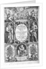 Illus. title page of The Herball or Generall Historie of Plantes by Anonymous