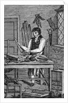 Illustration of a Cabinetmaker From Edward Hazen's Book of Trades by Anonymous