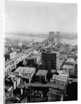 New York and Brooklyn Bridge; (Bird's-eye view) by George P. Hall