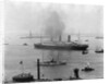 The S.S. Imperator in New York Harbor by Anonymous