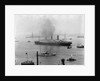 The S.S. Imperator in New York Harbor by Anonymous