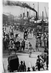 Crowds on The Bund in Shanghai by Anonymous