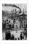 Crowds on The Bund in Shanghai by Anonymous