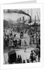 Crowds on The Bund in Shanghai by Anonymous