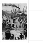 Crowds on The Bund in Shanghai by Anonymous