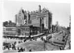 Broad and Market Sts., N.W. corner, Newark, New Jersey. (Bird's-eye view) by Irving Underhill