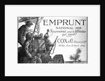Emprunt National 1918, Souscrivez Pour la Victoire qui Vient! World War I Poster by Chabannaz