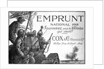 Emprunt National 1918, Souscrivez Pour la Victoire qui Vient! World War I Poster by Chabannaz