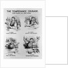 Cartoon of The Temperance Crusade: Four Hours in a Bar Room by Anonymous