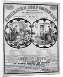 Nineteenth Century Woodcut Advertisement for "American Soap Company...Manufacturers of American Cream Soap" by Anonymous