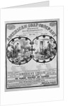 Nineteenth Century Woodcut Advertisement for "American Soap Company...Manufacturers of American Cream Soap" by Anonymous