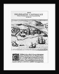Delineatio Castelli... by Theodor de Bry