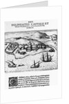 Delineatio Castelli... by Theodor de Bry
