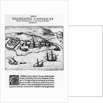 Delineatio Castelli... by Theodor de Bry