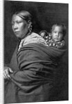 Mother and Child by Edward S. Curtis