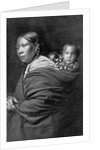 Mother and Child by Edward S. Curtis
