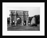 Rome's Arch of Constantine by Anonymous