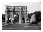 Rome's Arch of Constantine by Anonymous