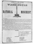 Broadside Appealing on Behalf of the Washington Monument by Anonymous